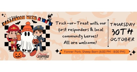 Grand Island First Responders to Host 2nd-Annual Halloween with Heroes Event