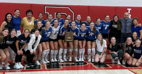 St Paul Volleyball Wins Lou Platte Conference Tournament 