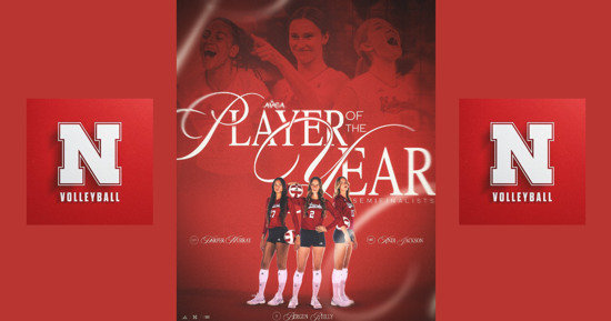 Three Huskers Among AVCA Player of the Year Semifinalists