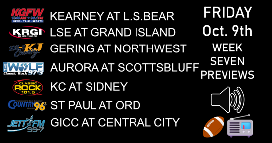 High School Football Previews - Week 7
