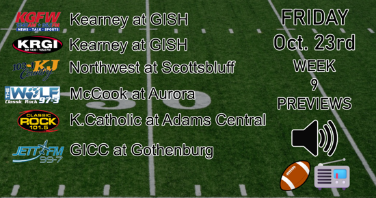 High School Football Previews - Week 9