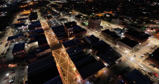 City of Grand Island at Night